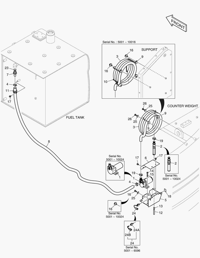 6100 FUEL FILLER PUMP купить в СПб