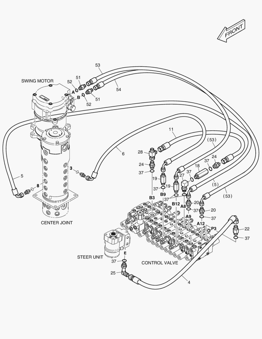 6241 MAIN PIPING(2) - TILTING [7075~]
