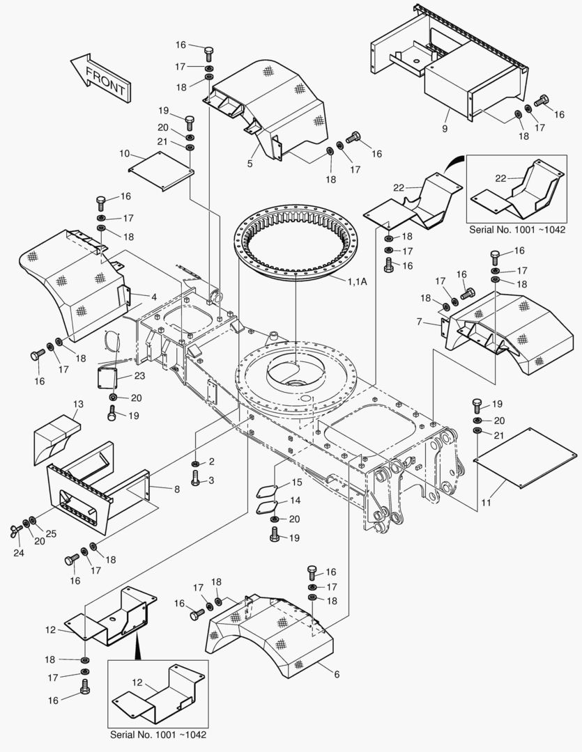 2150 CHASSIS COMPONENTS [1001~1313]