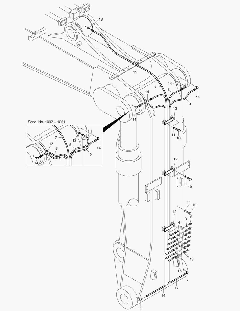 6460 FRONT LUBRICATION PIPING-ARTI.BOOM [1097~] купить в СПб
