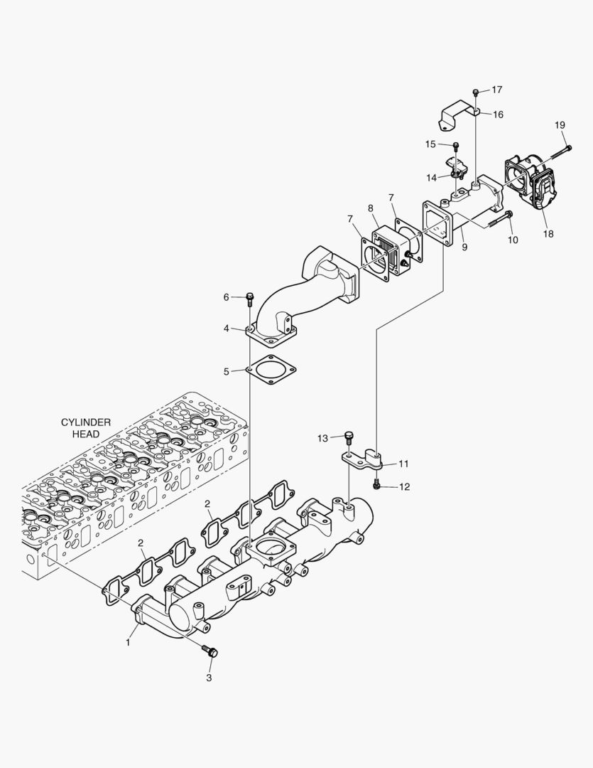 028 INTAKE MANIFOLD купить в СПб