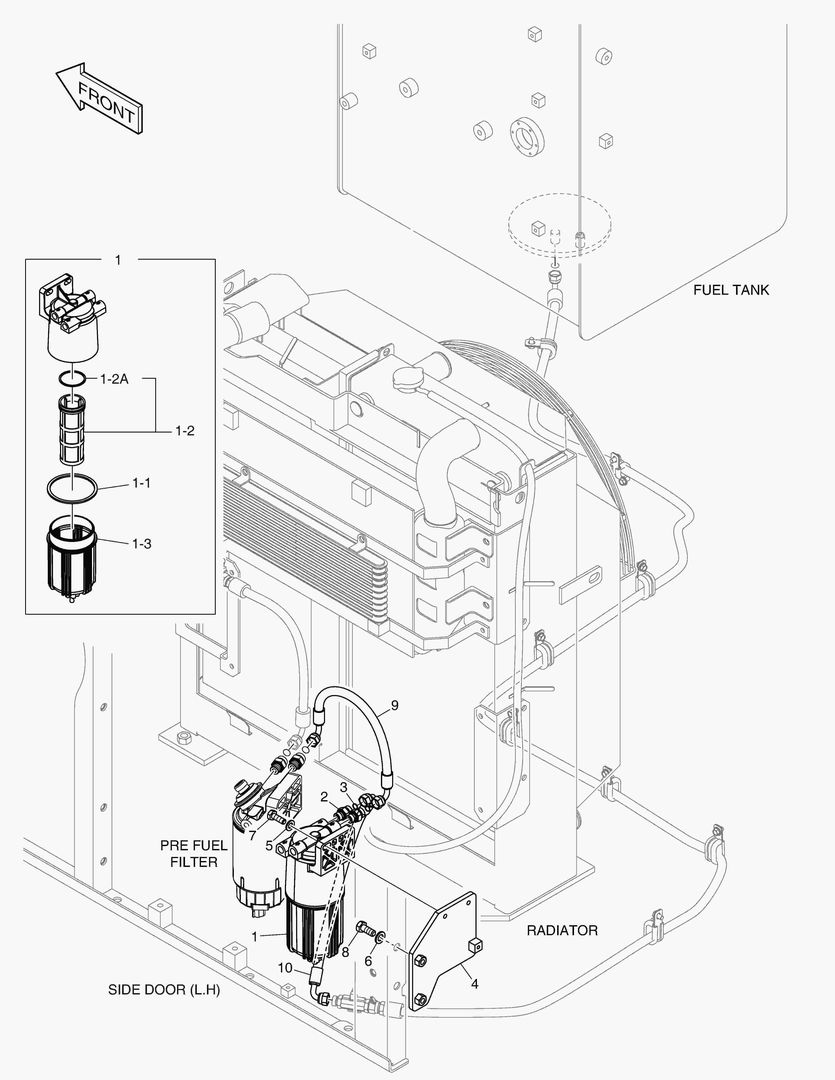 6135 ADDITIONAL WATER SEPARATOR ASS`Y [1306~] купить в СПб
