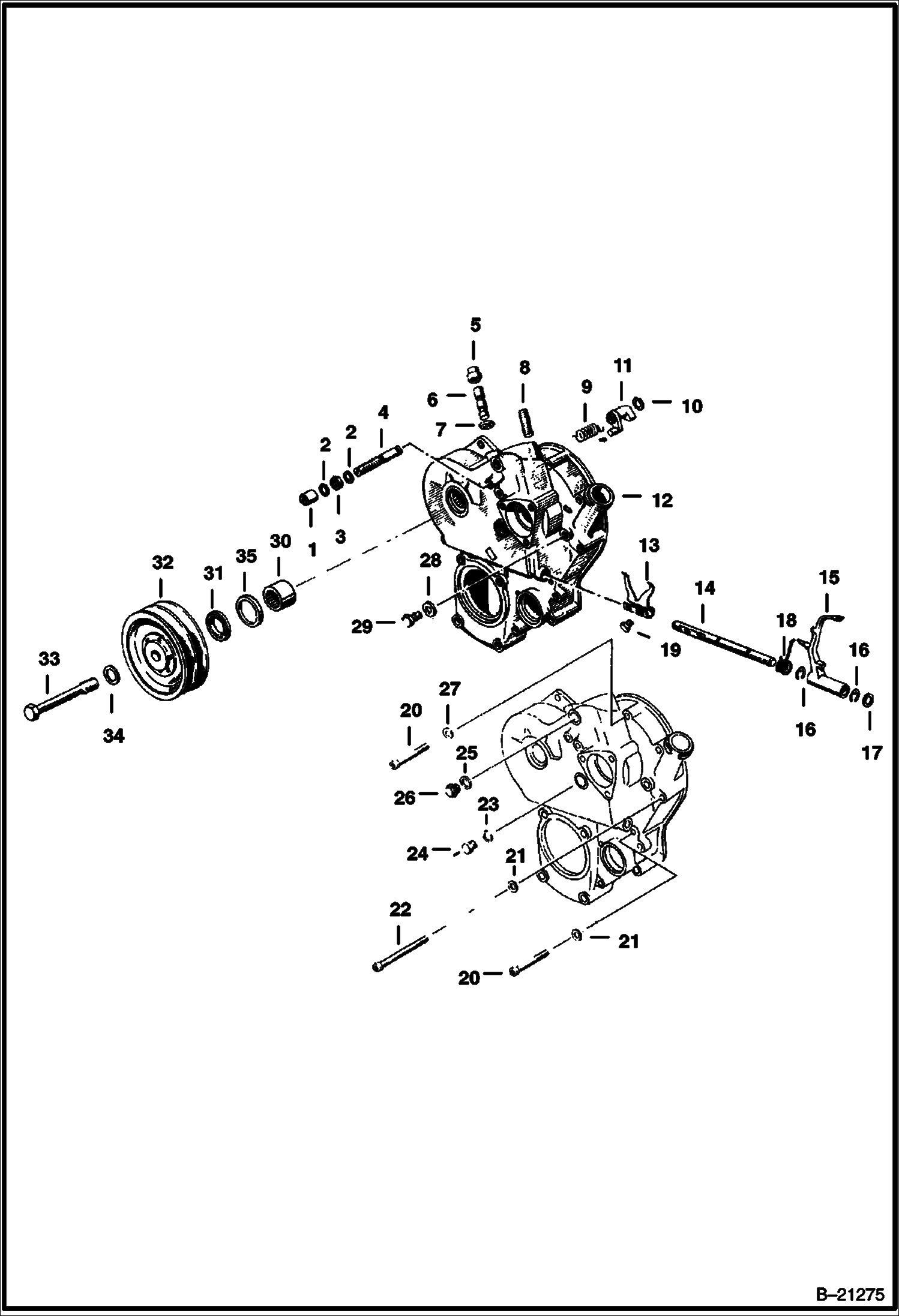 ПЕРЕДНЯЯ КРЫШКА DEUTZ F2L411D купить в СПб