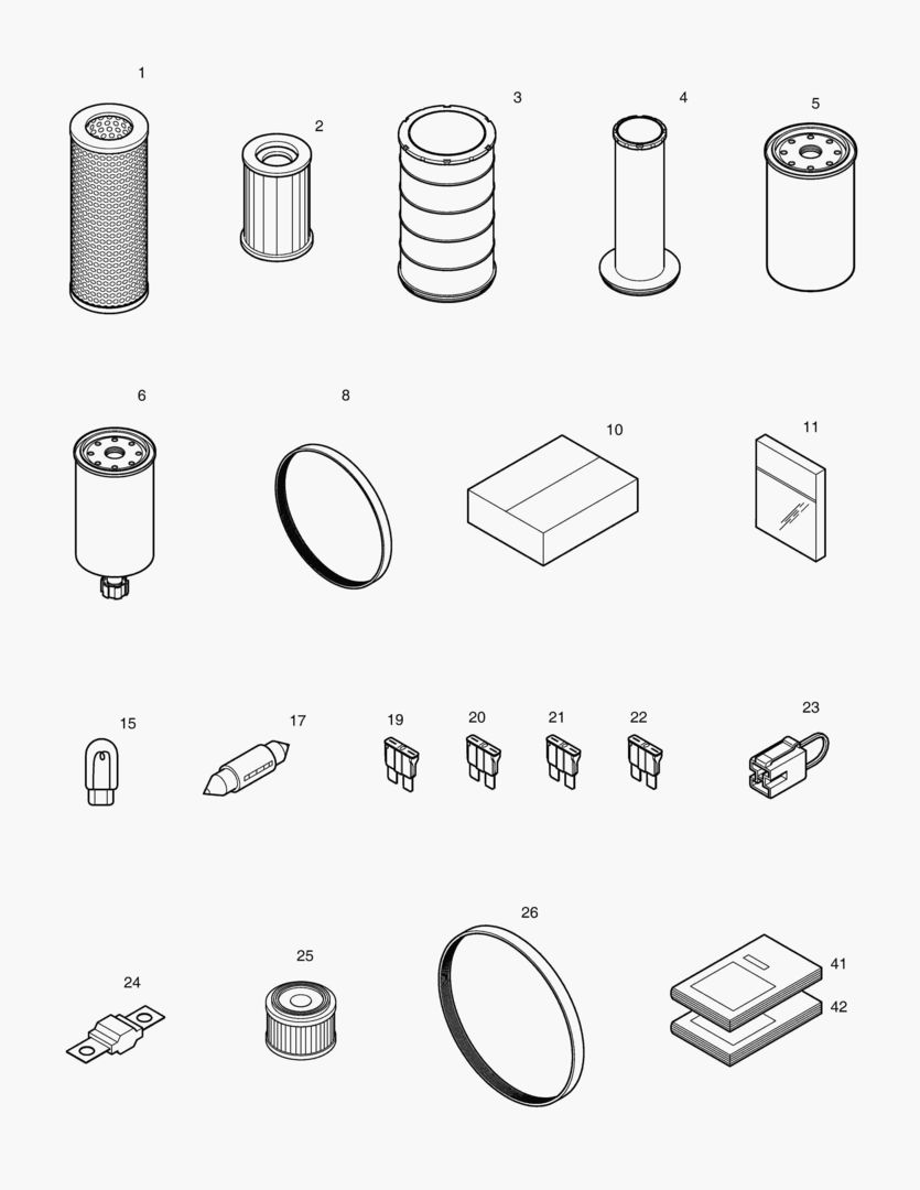5110 SPARE PARTS