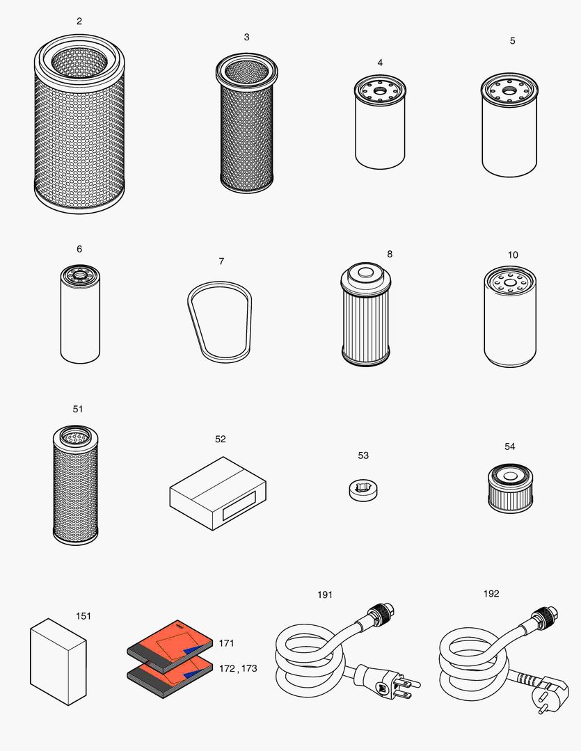 4110 SPARE PARTS