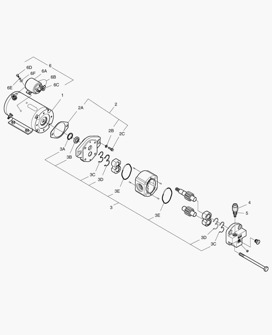 3470 EMERGENCY STEERING PUMP [5001~5289] купить в СПб