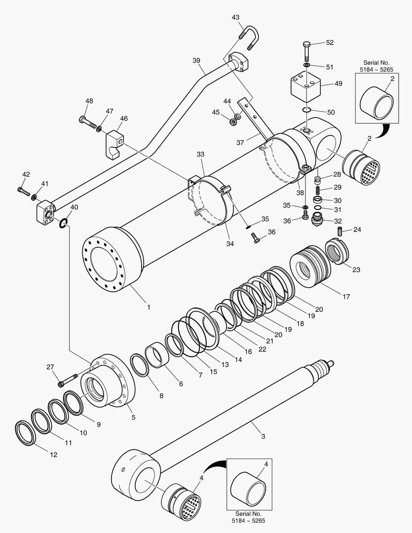 4481 ARM CYLINDER - ARM 2.4m(ARTI) [5184~] купить в СПб