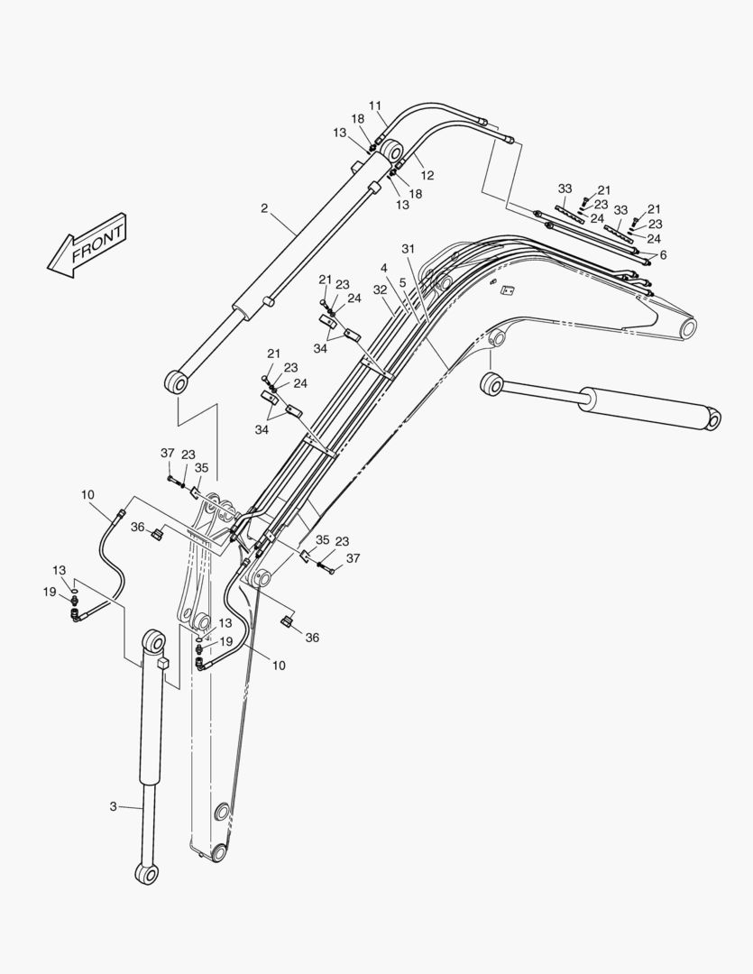 3120 FRONT PIPING купить в СПб