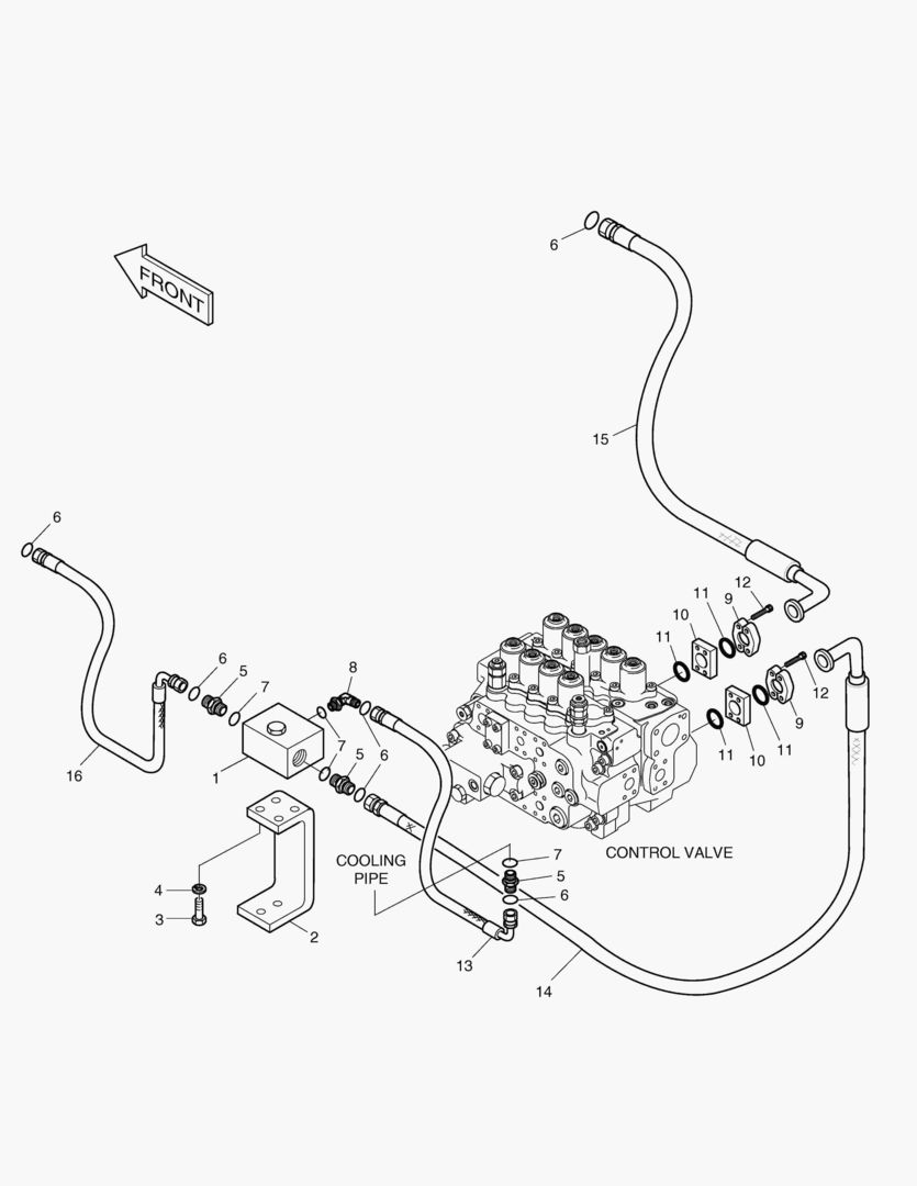 6260 MAIN PIPING-ONE & TWO WAY