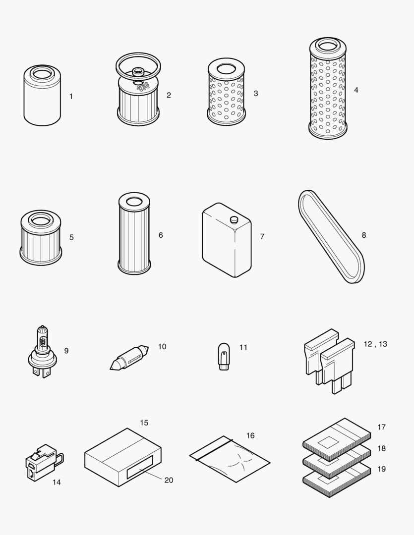 4110 SPARE PARTS