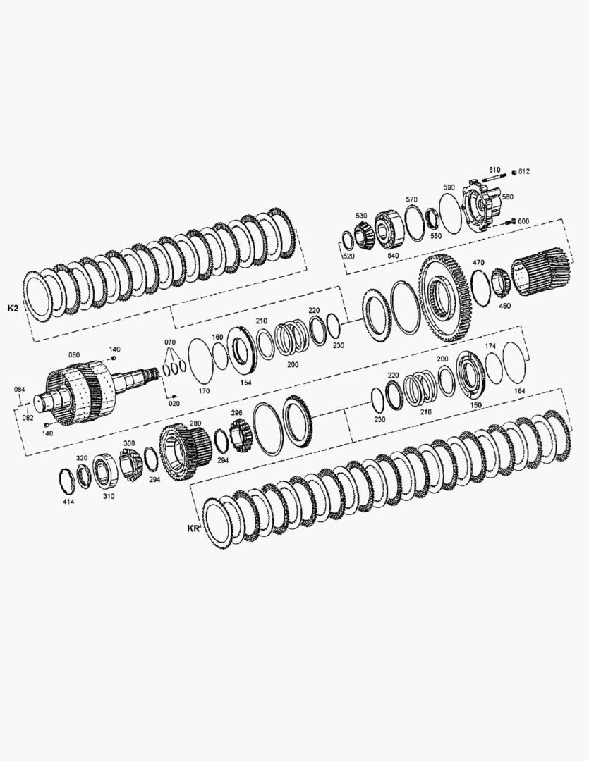 G020-37 COUPLING KR + K2 [513002~513054] купить в СПб