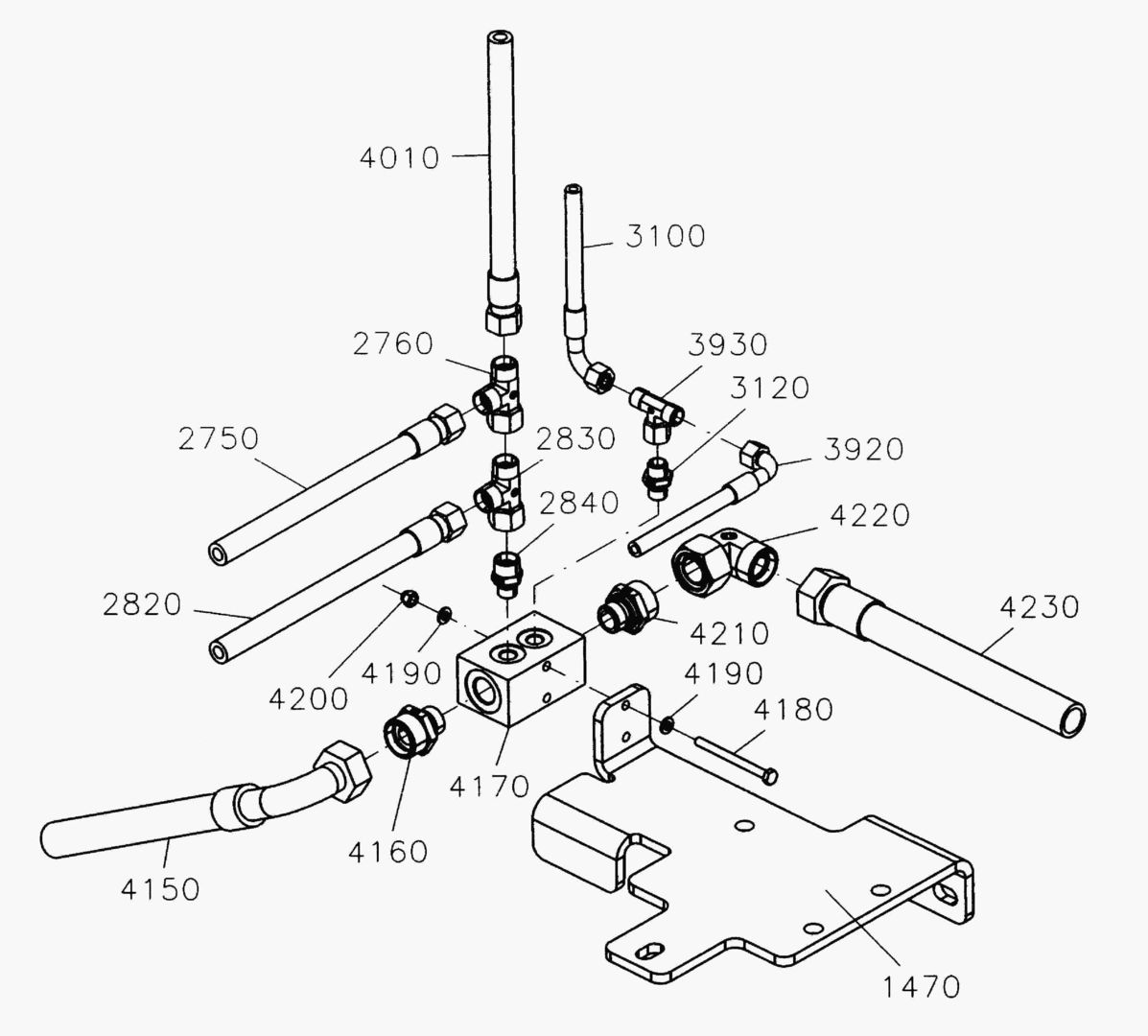 G190-40 RETURN LINE MANIFOLD купить в СПб