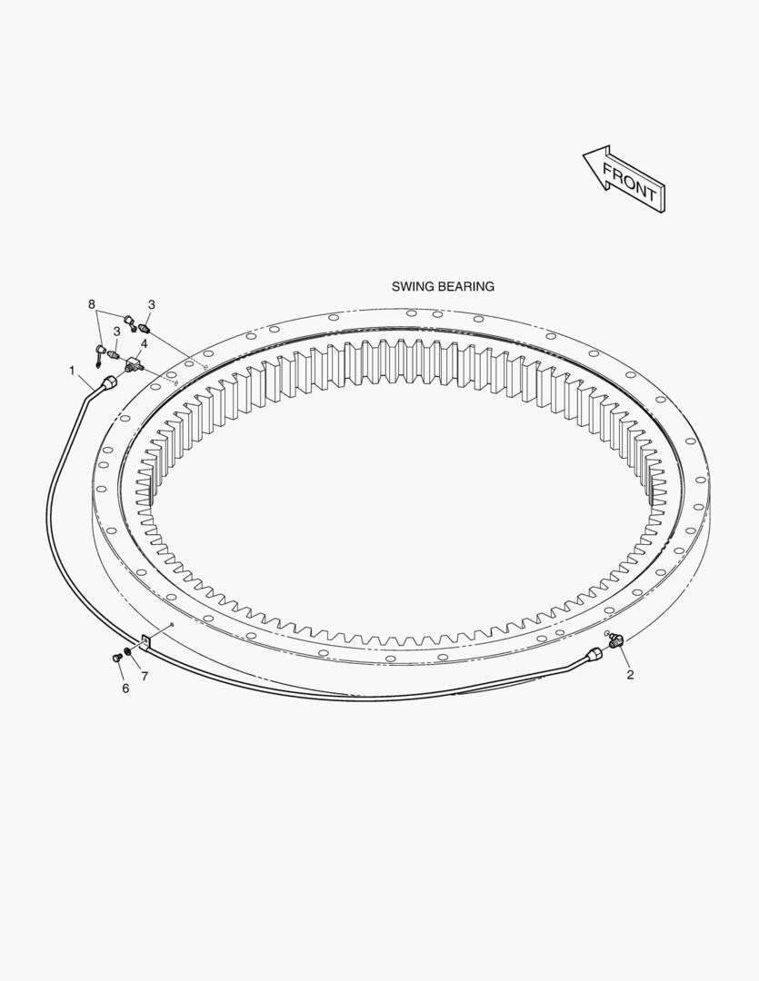 ТРУБОПРОВОД СМАЗОЧНОЙ СИСТЕМЫ купить в СПб