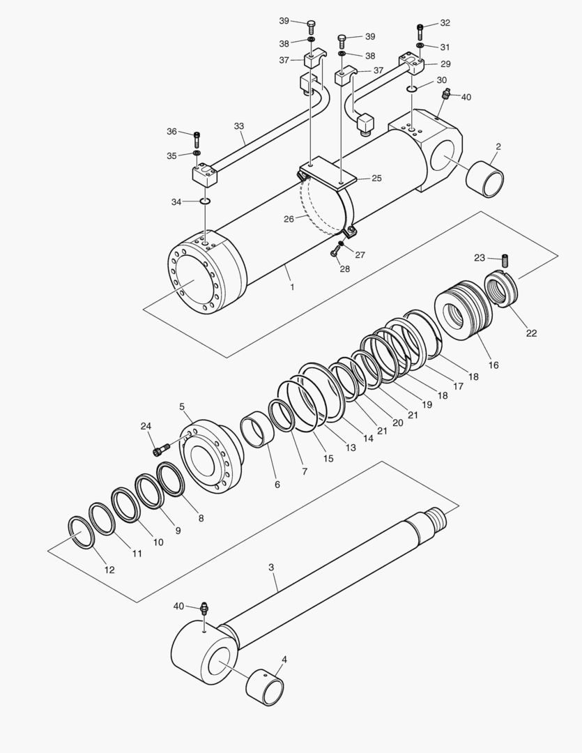 4330 ARTI. BOOM CYLINDER [5001~5593] купить в СПб