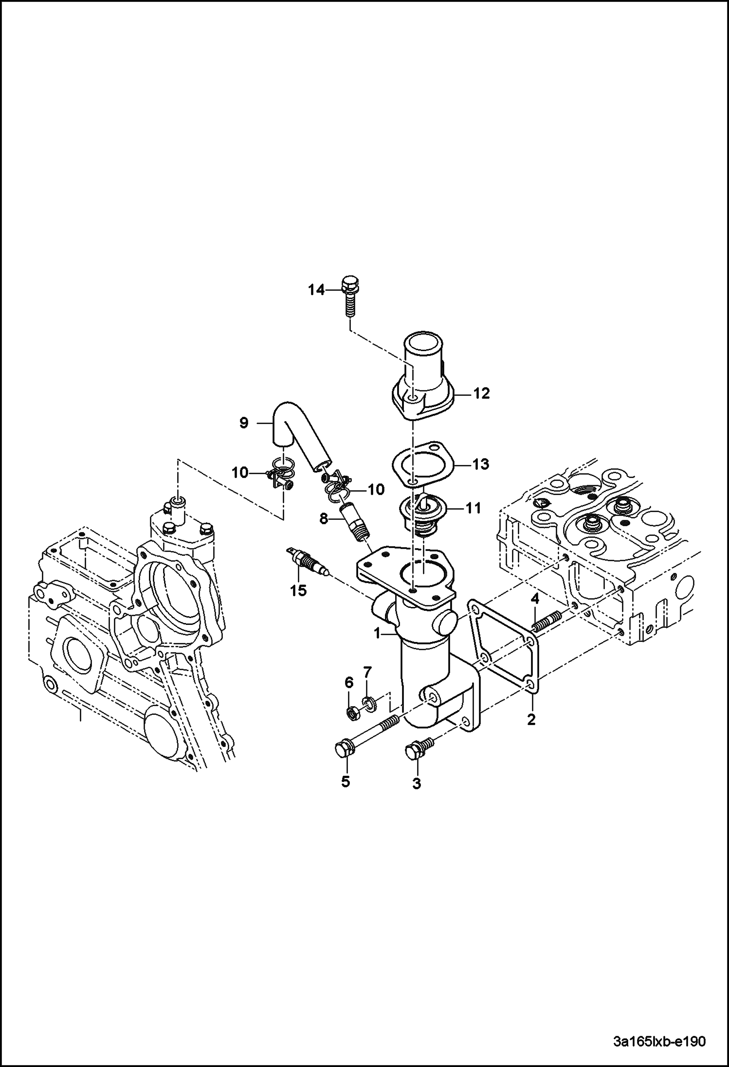 ТРУБОПРОВОД СИСТЕМЫ ОХЛАЖДЕНИЯ В СБОРЕ купить в СПб
