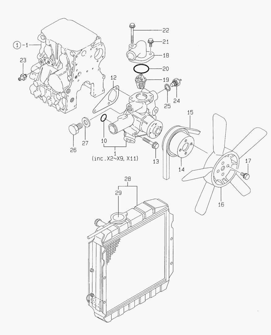 190 COOLING SYSTEM
