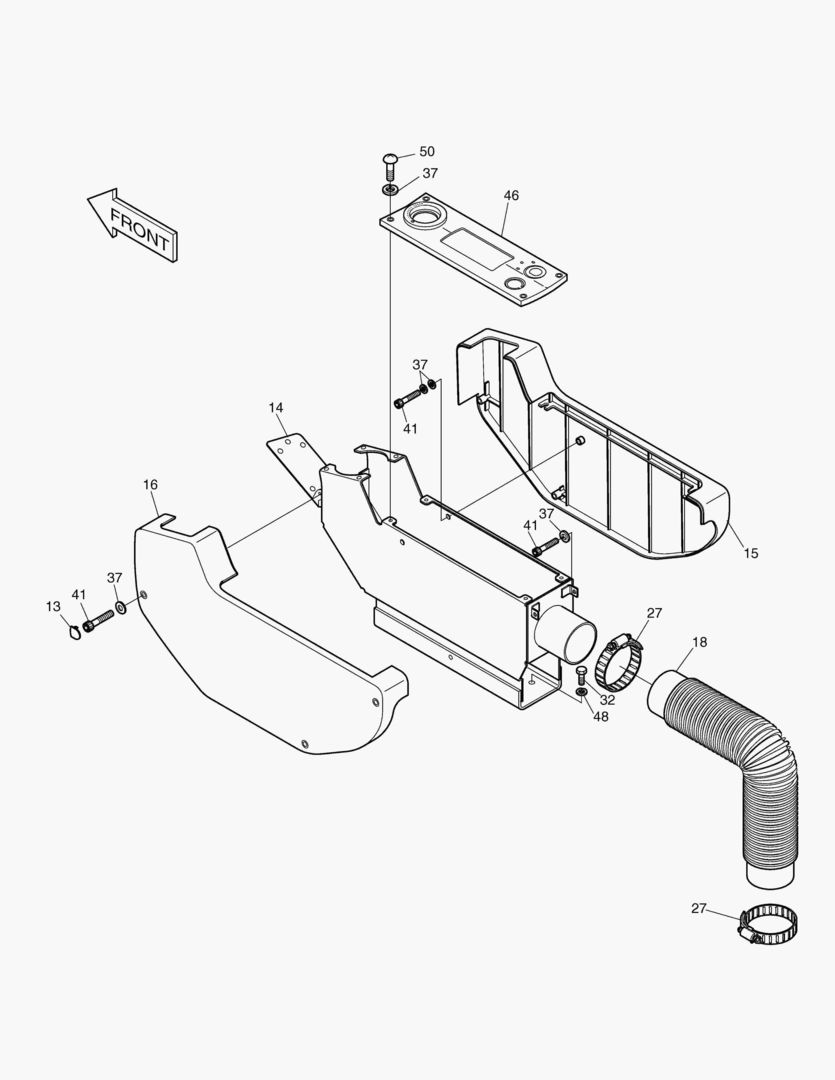 6190 CONTROL STAND-R.H.(EUROPE & USA) купить в СПб
