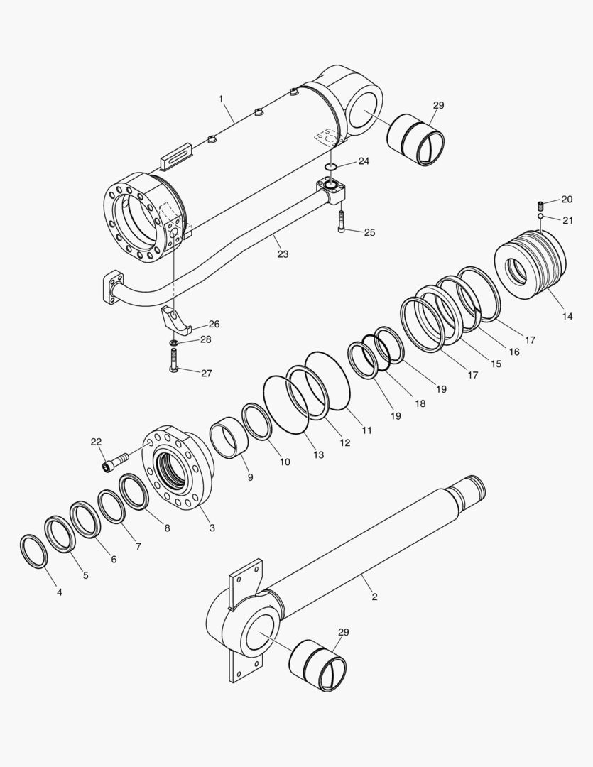 3531 BUCKET CYLINDER [10413~] купить в СПб