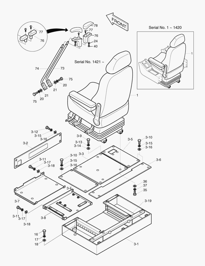 1420 SEAT & ELECTRIC BOX купить в СПб