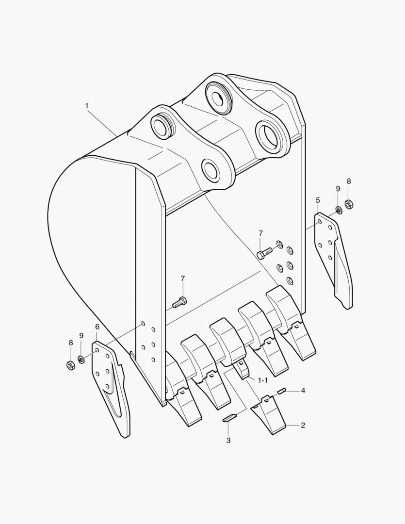9140 BUCKET-0.45,980гЋњ [1~3099] купить в СПб