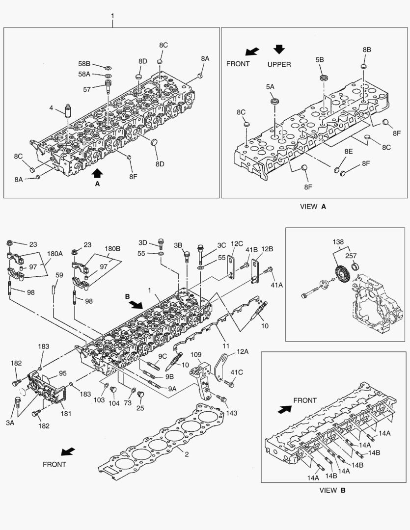 011 CYLINDER HEAD купить в СПб