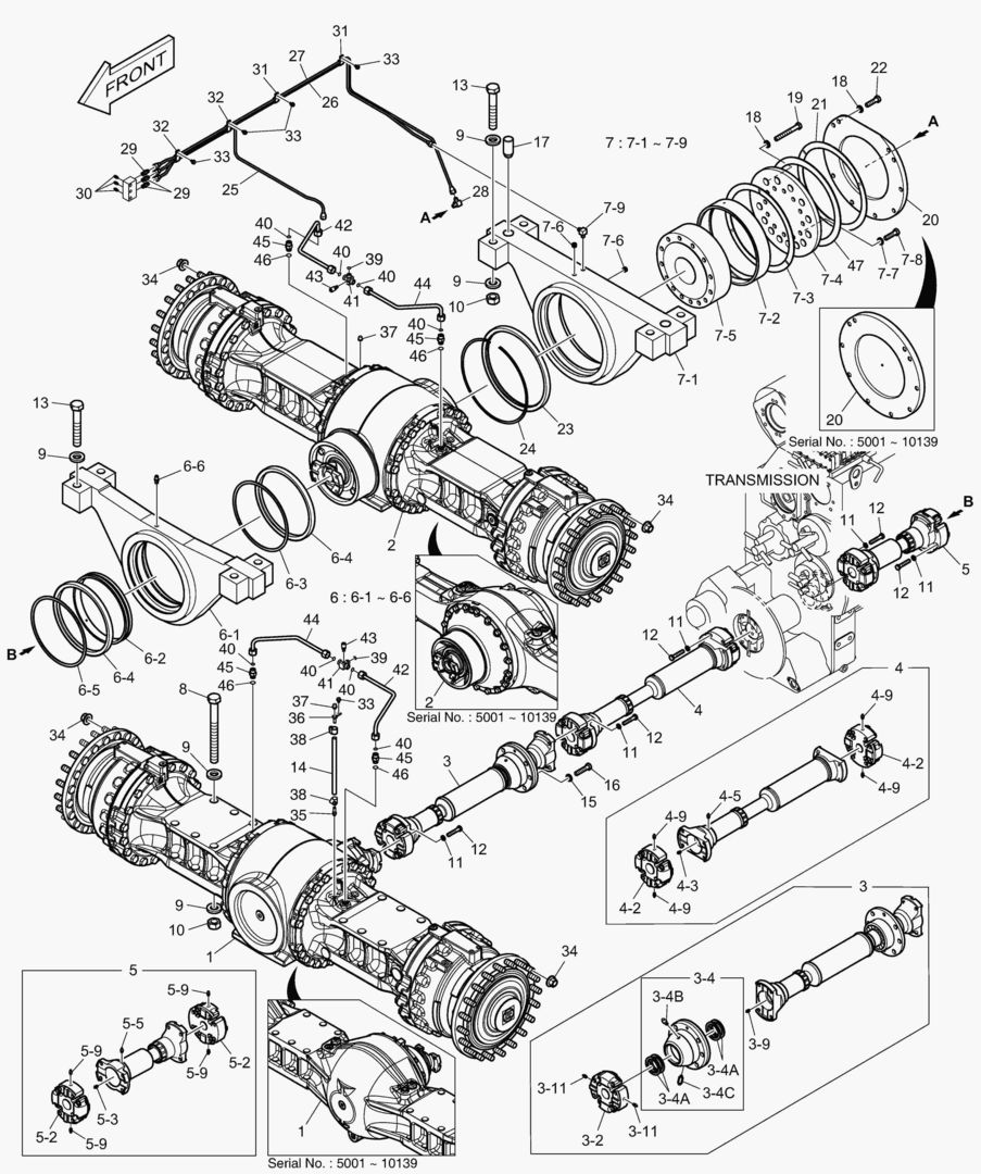 1170 AXLE & DRIVE SHAFT купить в СПб