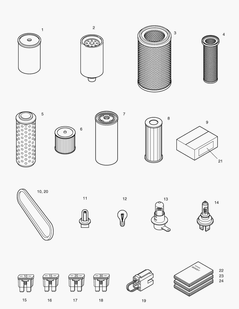 4110 SPARE PARTS купить в СПб