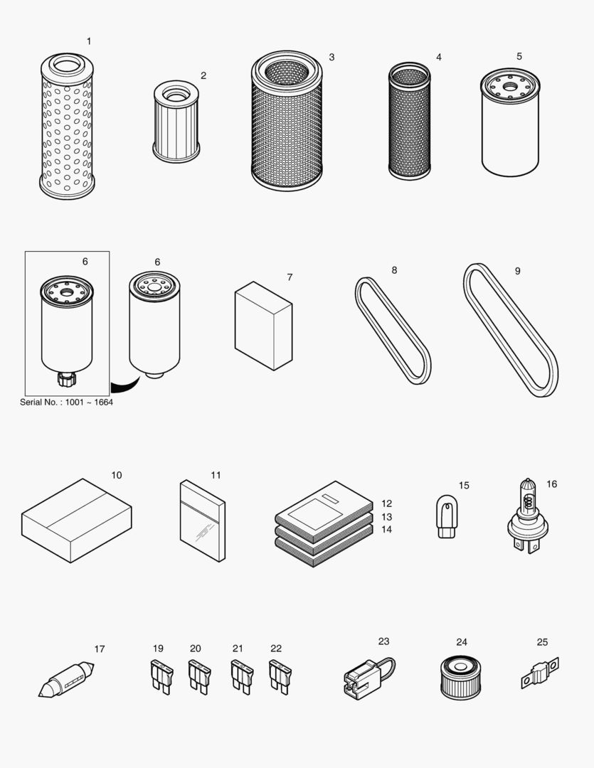 5110 SPARE PARTS
