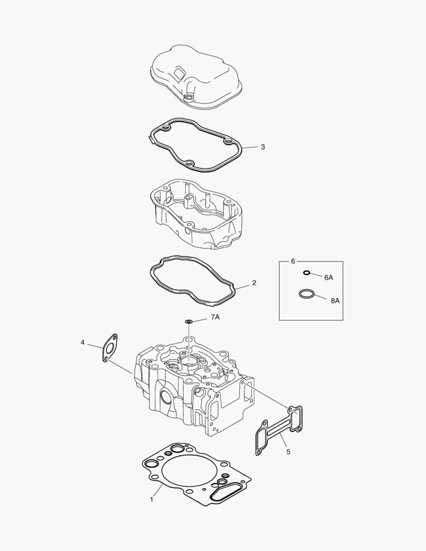 G011-460 GASKET KIT, CYLINDER HEAD