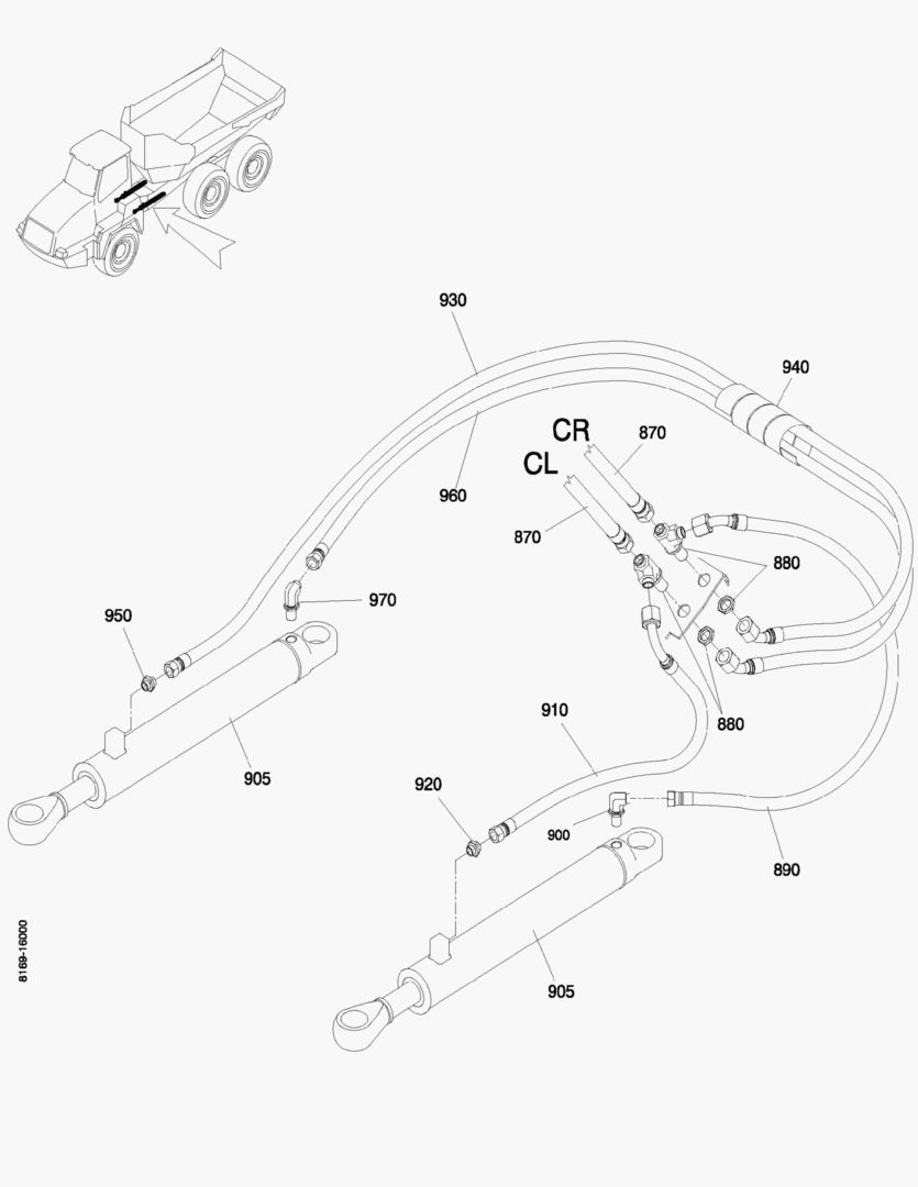 G190-16 STEERING SYSTEM купить в СПб
