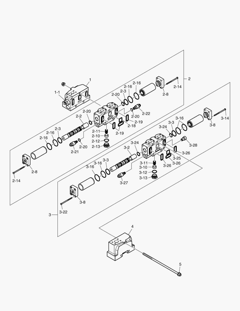 3450 CONTROL VALVE-2 SPOOL [10001~11136]