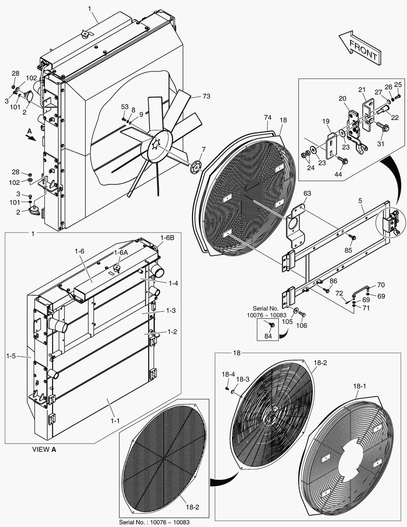 6060 FAN GUARD SWING - TIER3 [10076~] купить в СПб