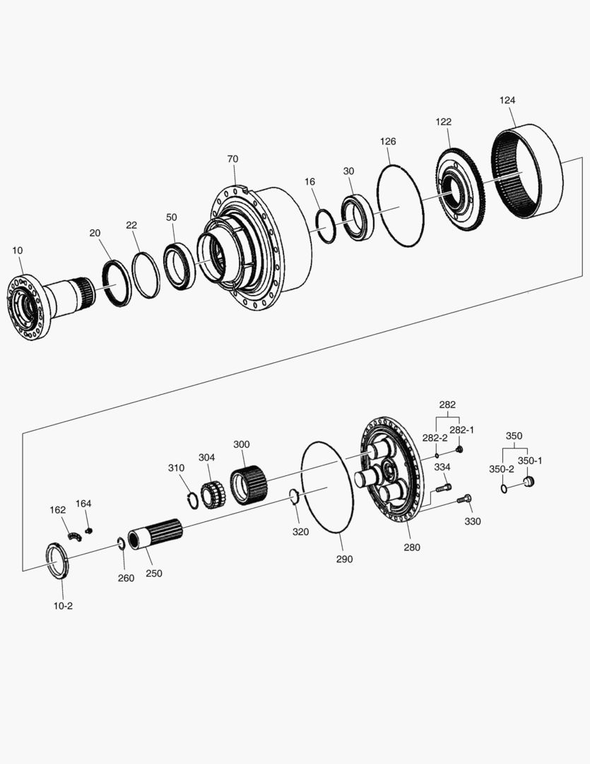 G250-12 HUB WET BRAKE [810244~810284] купить в СПб