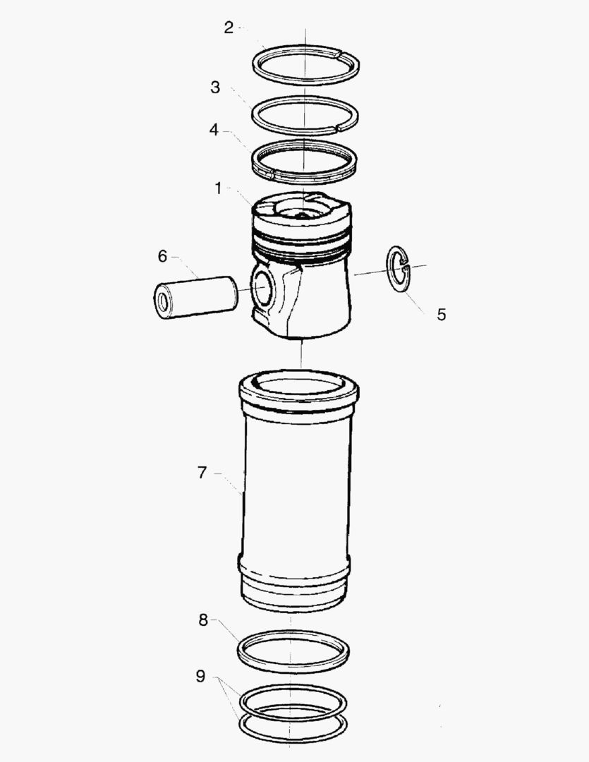 G010-27 REPAIR KIT; PISTON AND CYLINDER купить в СПб