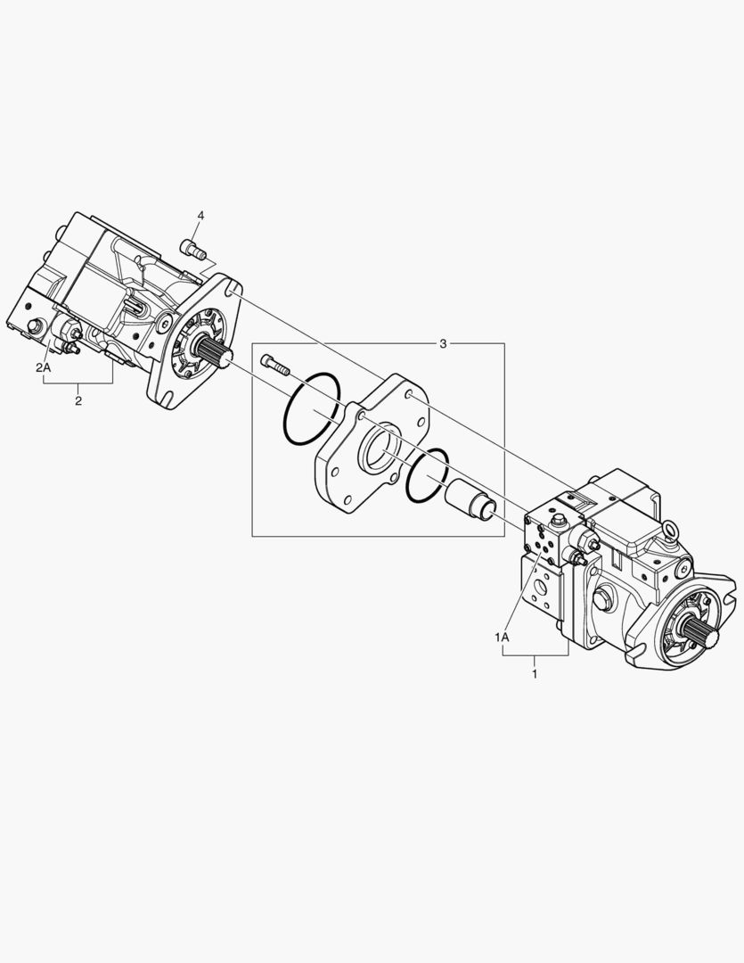 3540 MAIN & STEERING PUMP