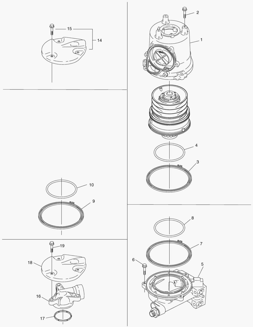 G010-250 SEAL KIT, OIL MIST SEPARATOR купить в СПб