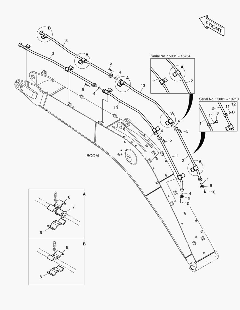 6860 BOOM PIPING - BOOM 5.2m(ONE & TWO WAY) купить в СПб