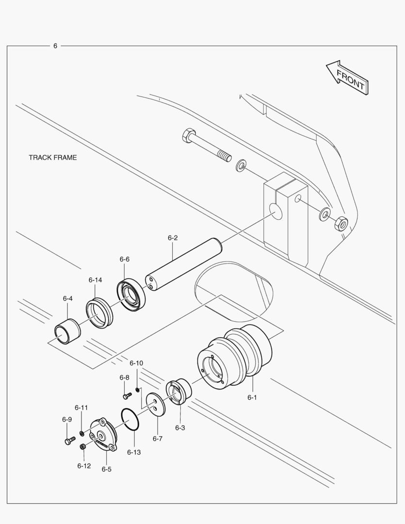 2140 UPPER ROLLER [5001~6089]