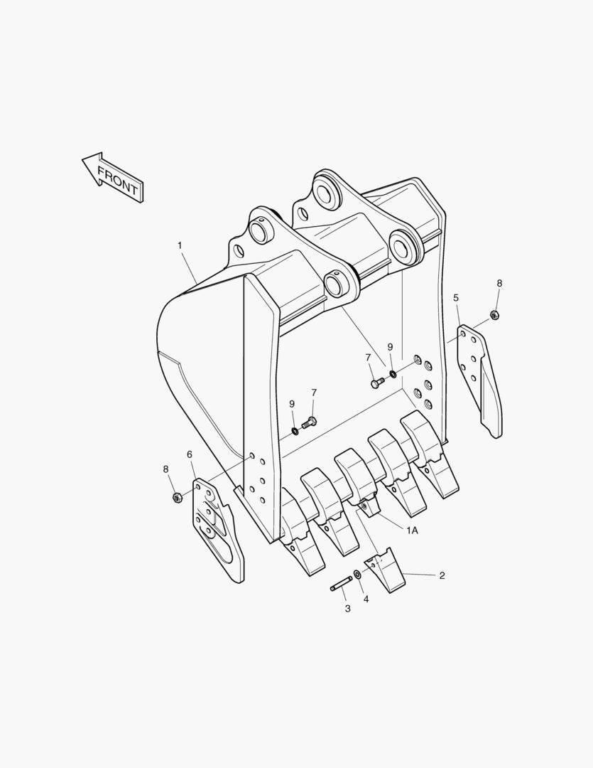 7180 BUCKET-0.81mВі