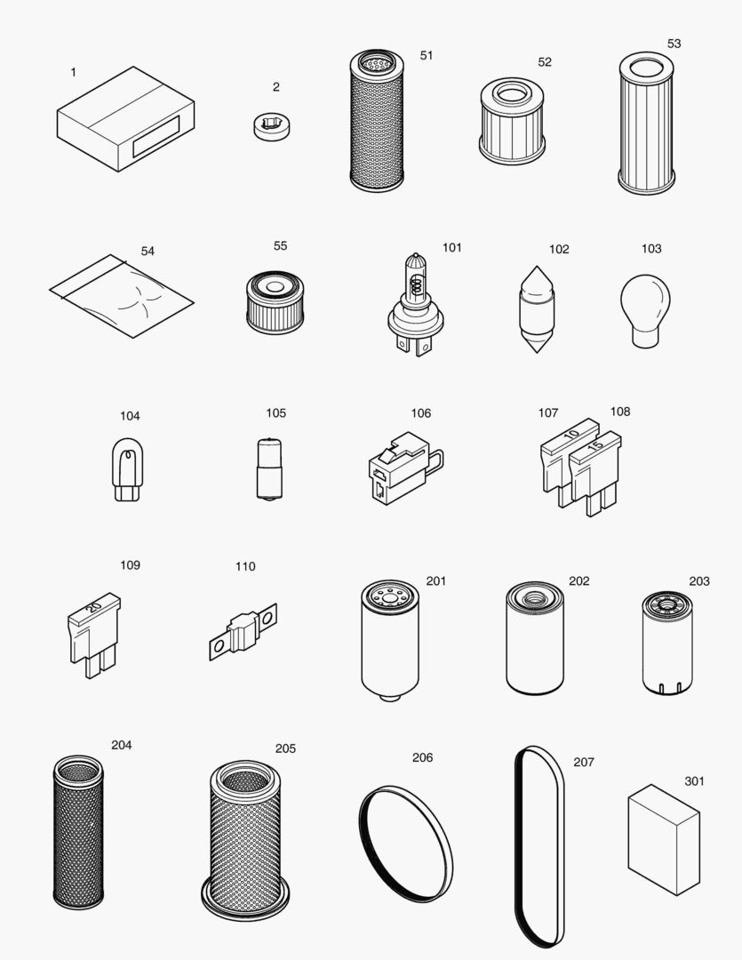 5110 SPARE PARTS