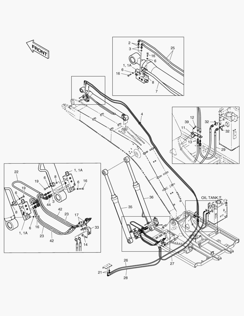 6860 LOCK VALVE PIPING-BOOM 4.6m [736~] купить в СПб
