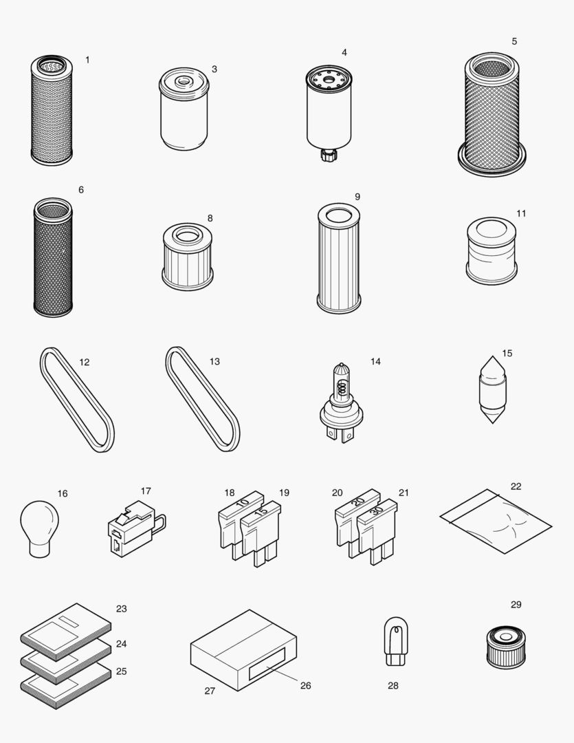 5110 SPARE PARTS