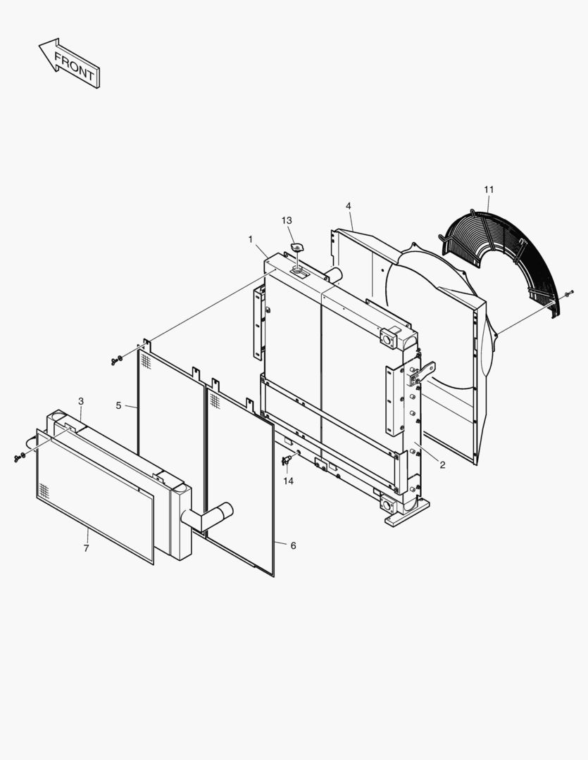 1140 RADIATOR [5950~6251] купить в СПб