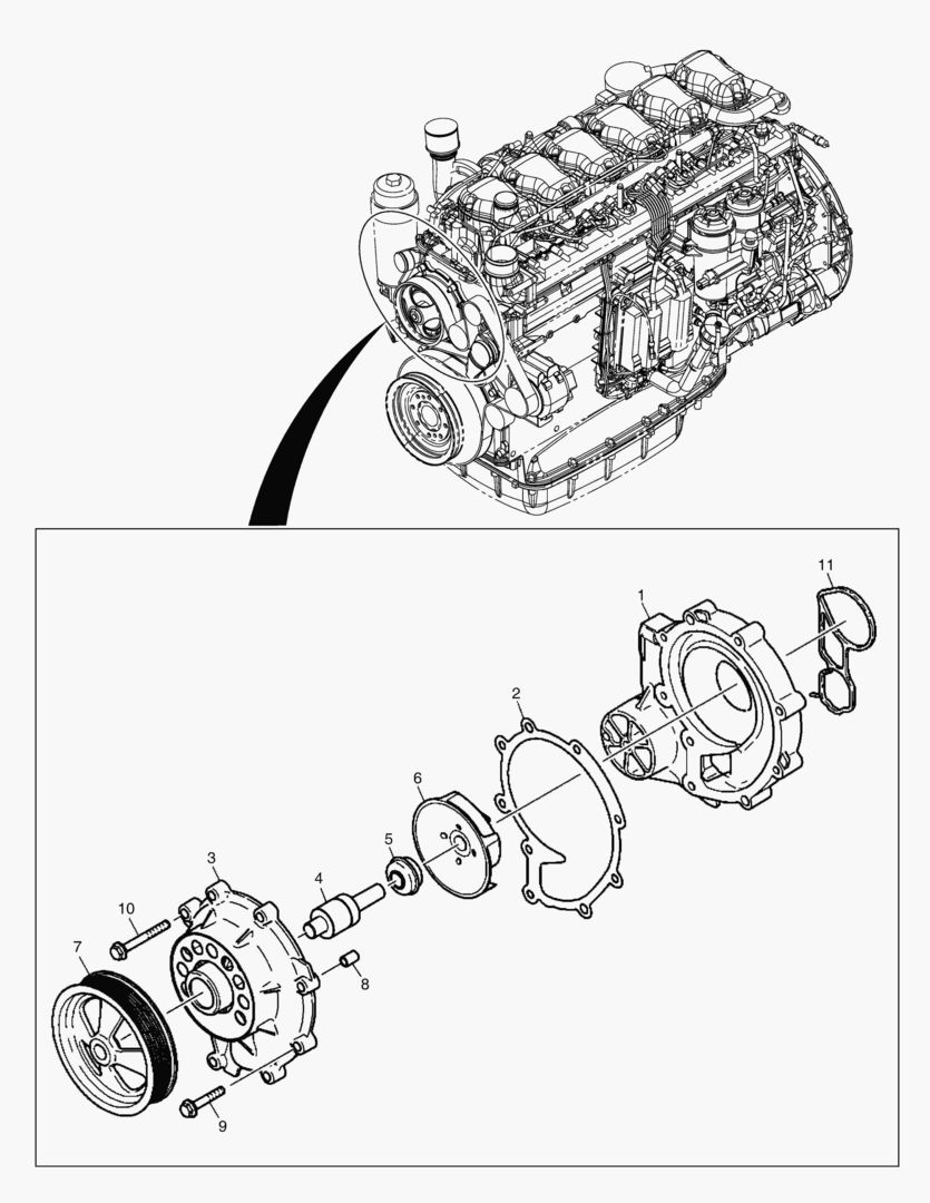 034 WATER PUMP