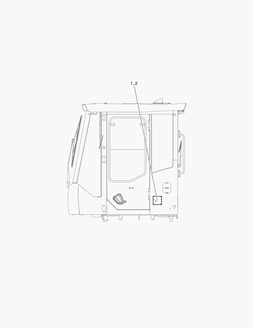 4240 DECAL - ROPS & FOPS