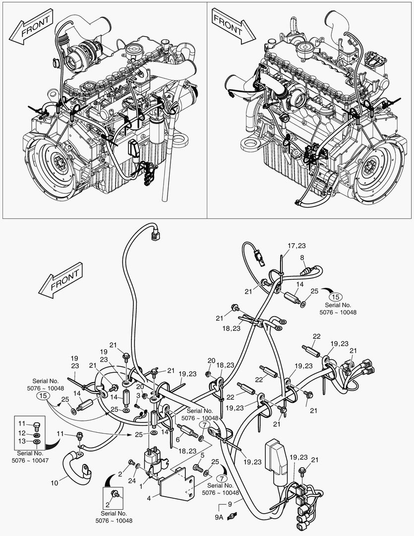 1421 ELECTRIC PARTS - ENGINE [5076~] купить в СПб