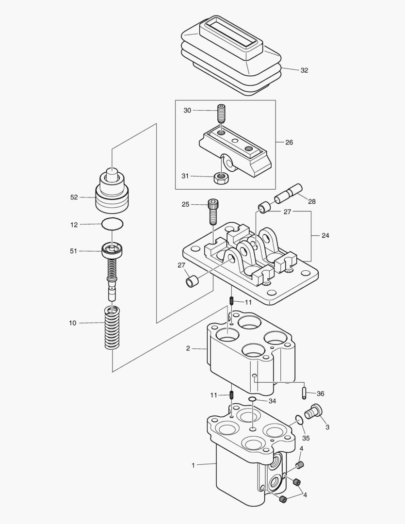 4220 PEDAL VALVE
