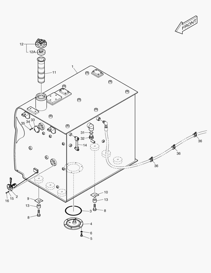 1220 FUEL TANK