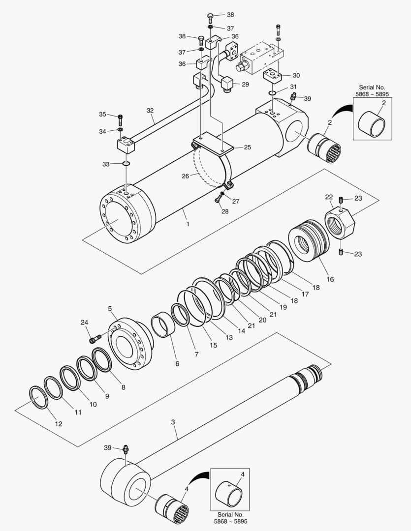 4511 ARTI BOOM CYLINDER - LOCK VALVE [5868~] купить в СПб