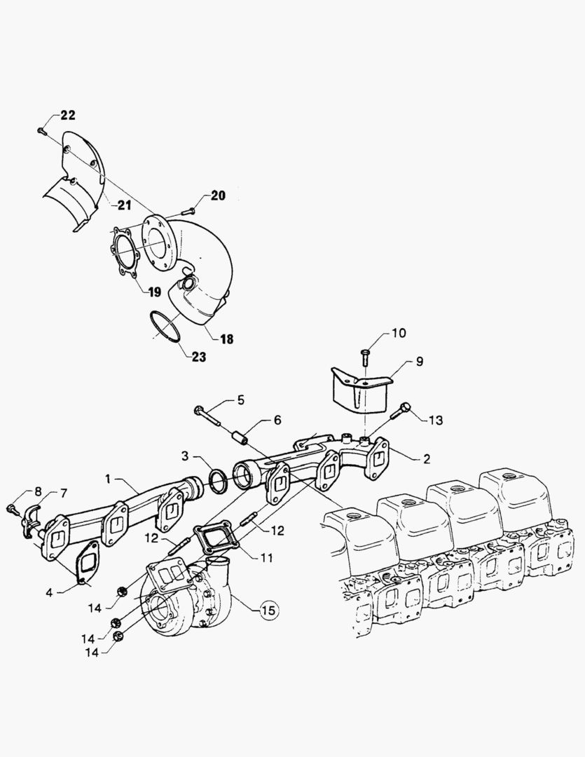 G010-9 EXHAUST MANIFOLD купить в СПб